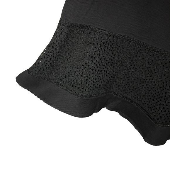 Kenzo Black Flounce Mini Skirt - Picture 3 of 9